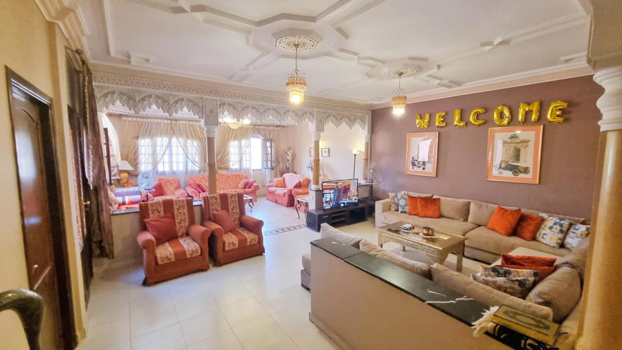 Oranger Family House City Center, Private Large House, Terasse Garden View, Free Parking Marrakesh Esterno foto