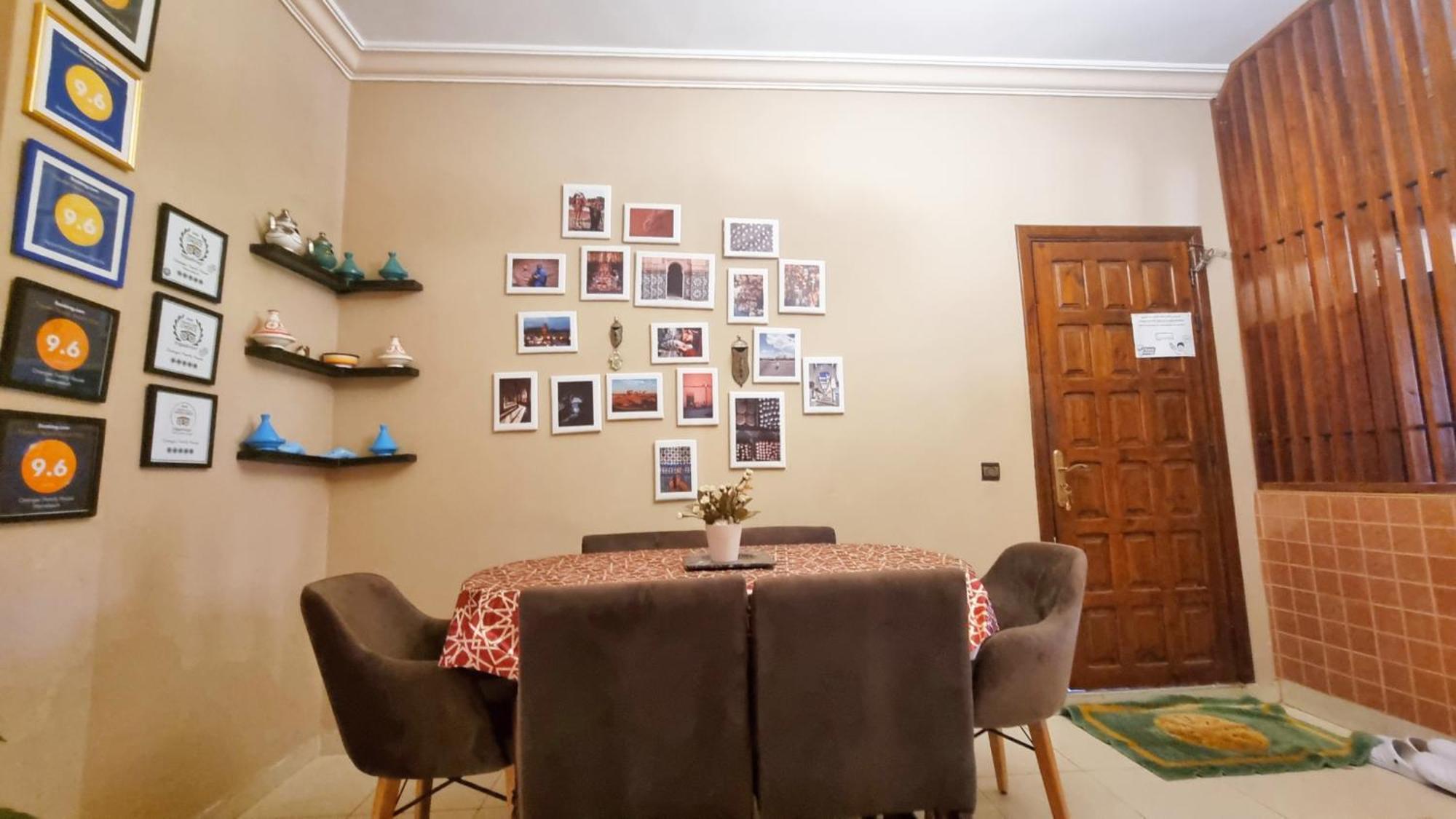 Oranger Family House City Center, Private Large House, Terasse Garden View, Free Parking Marrakesh Esterno foto