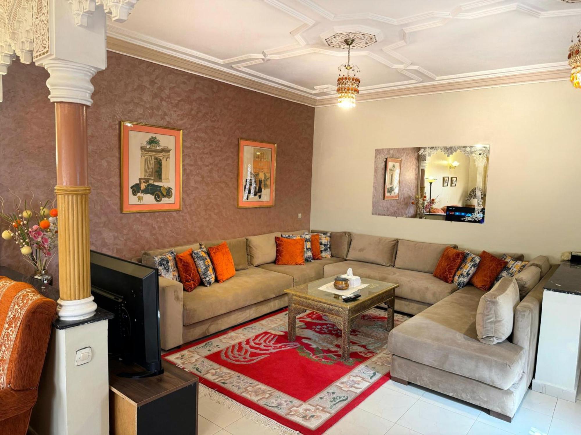 Oranger Family House City Center, Private Large House, Terasse Garden View, Free Parking Marrakesh Esterno foto