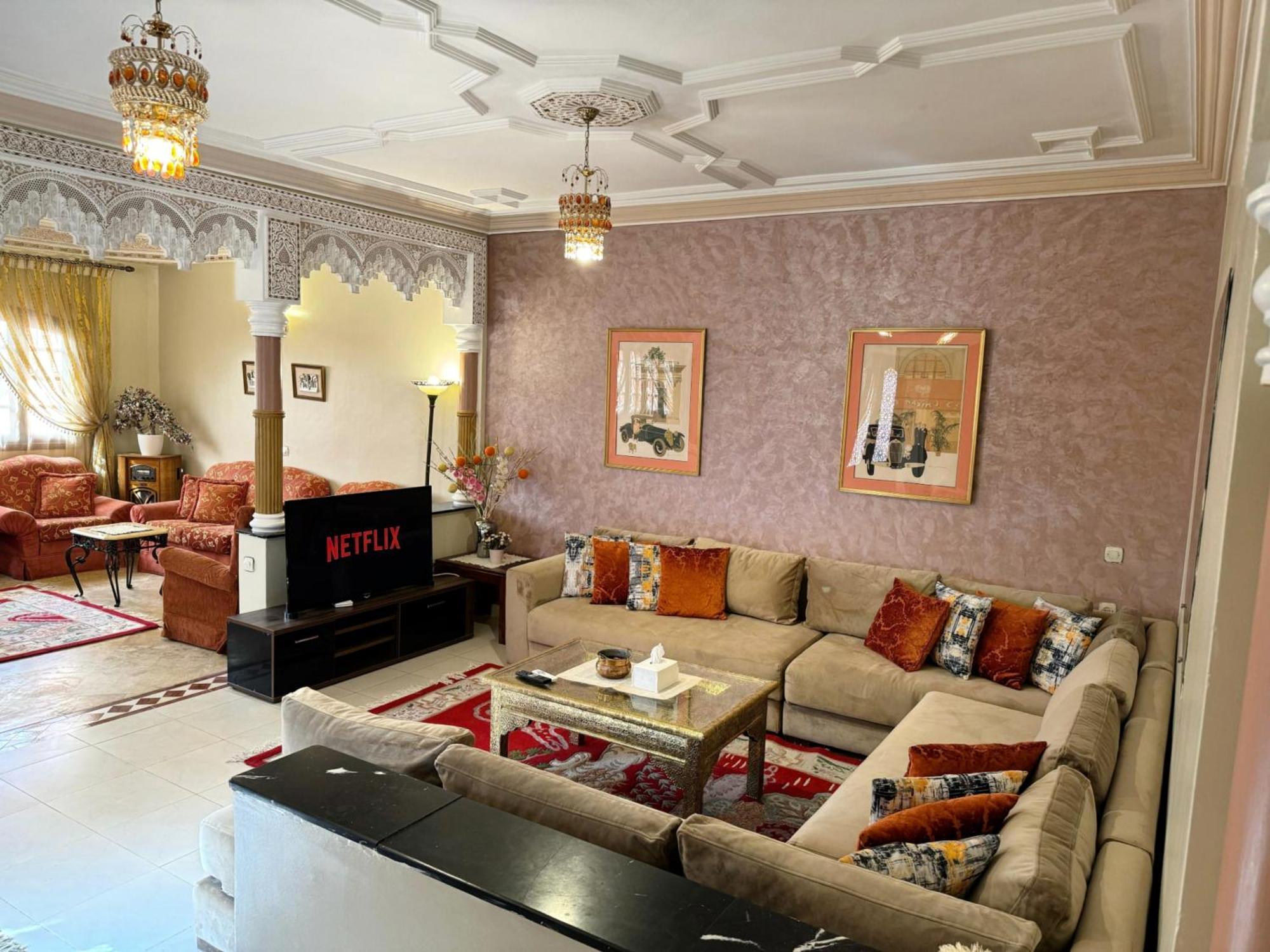 Oranger Family House City Center, Private Large House, Terasse Garden View, Free Parking Marrakesh Esterno foto