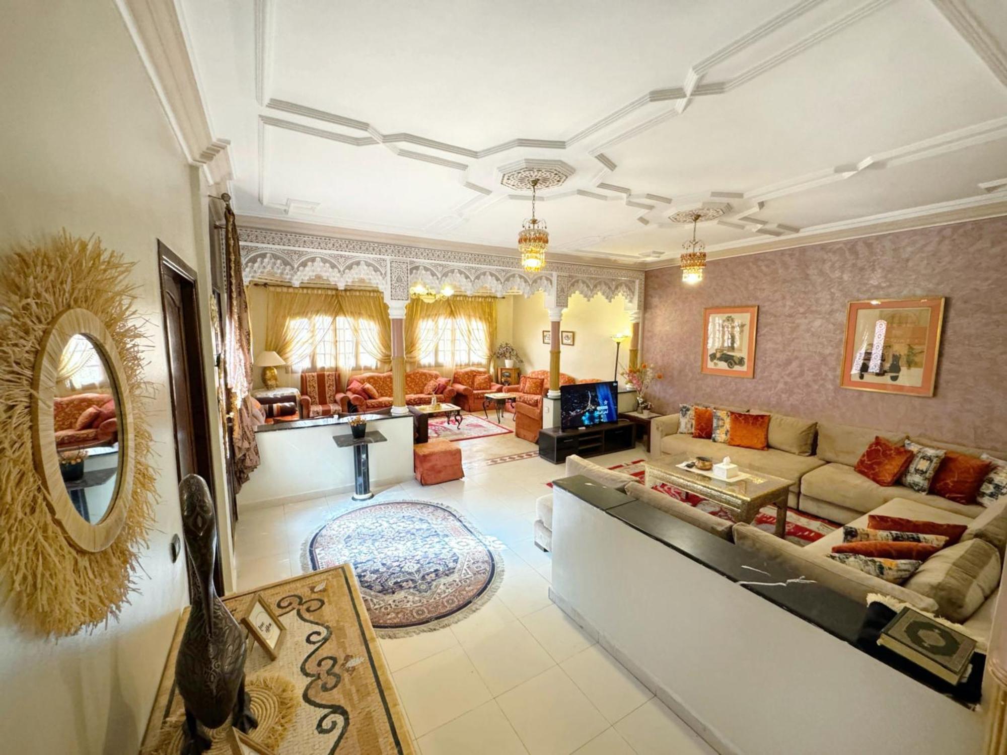 Oranger Family House City Center, Private Large House, Terasse Garden View, Free Parking Marrakesh Esterno foto